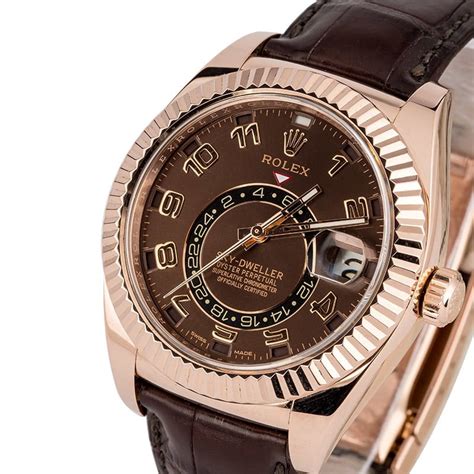 fake rolex sky dweller rose gold|rolex gold sky dweller price.